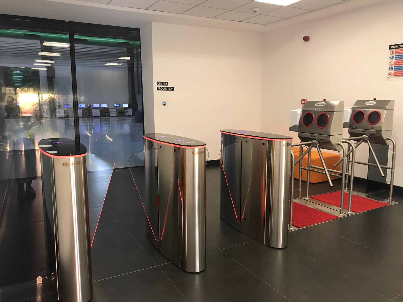 أنظمة مرور البوابات الدوارة