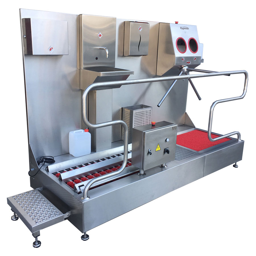 HGX-103 TABAN FIRÇALI HİJYEN BARİYERİ