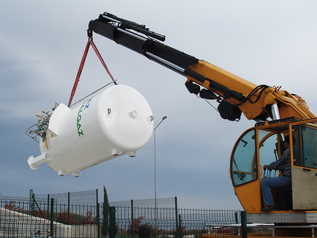  Instalación de Tanques de GNL