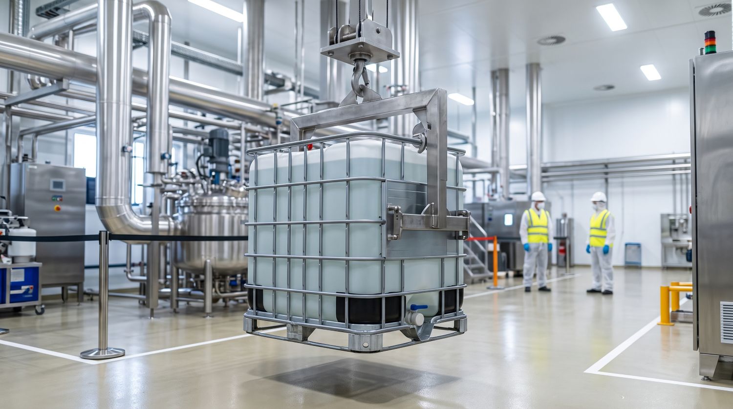 İlaç ve Kimya Tesislerinde IBC Container ile IBC Lift Kullanımının Süreç Güvenliğine Etkisi